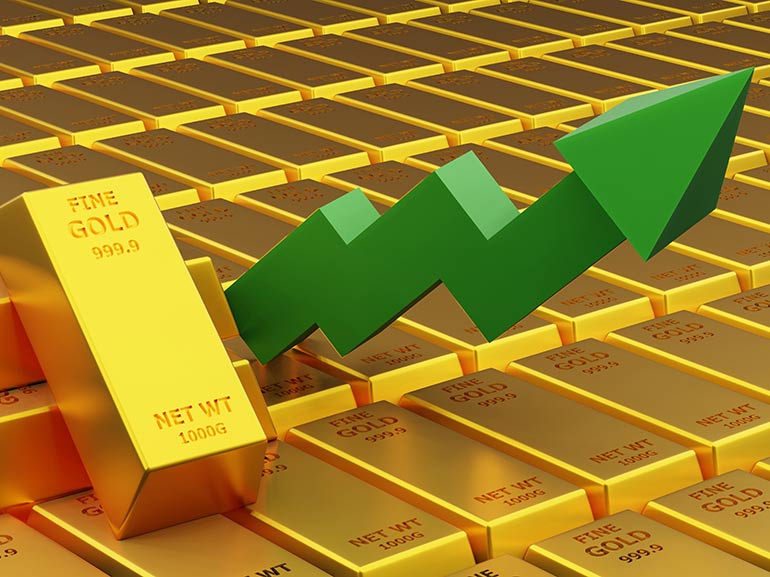 Goldrallye hält angesichts der Lockerung der Geldpolitik durch die Fed und der Handelsspannungen an