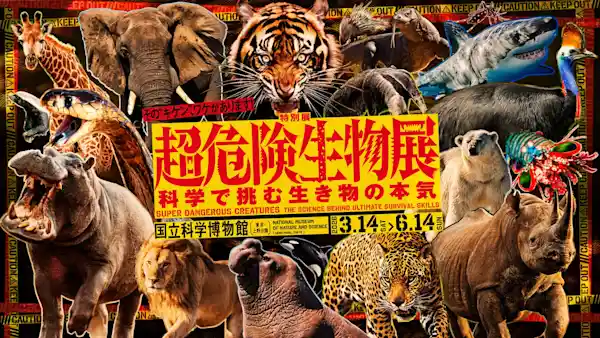 特別展「超危険生物展 科学で挑む生き物の本気」