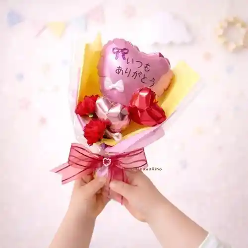 母の日 ふわふわバルーンブーケを作ろう！