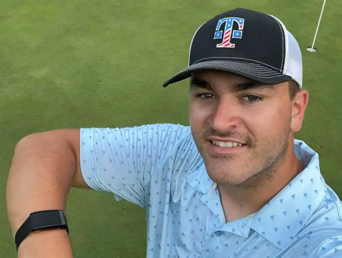 blake sullivan wearing whoop