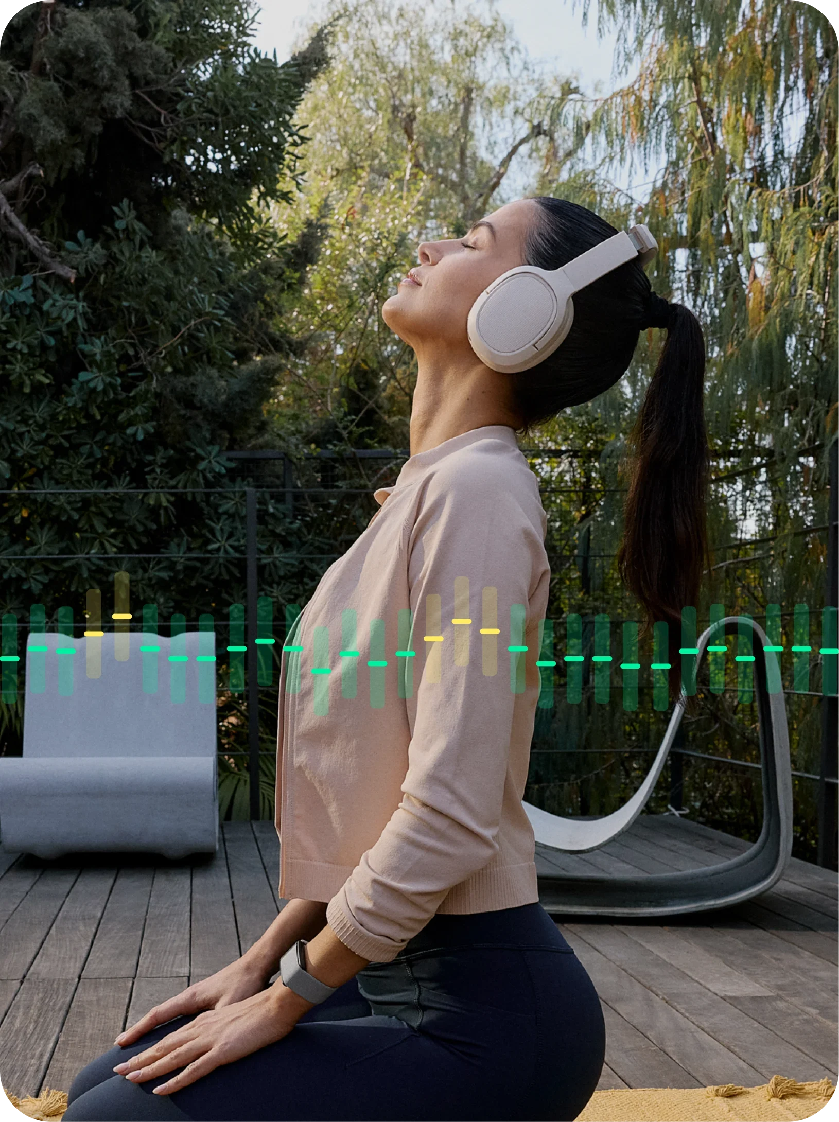 Blood pressure monitor app ui with WHOOP