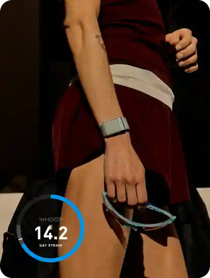 WHOOP Core Product app ui. 