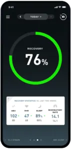 Your daily recovery metric in the WHOOP app now includes respiratory rate.