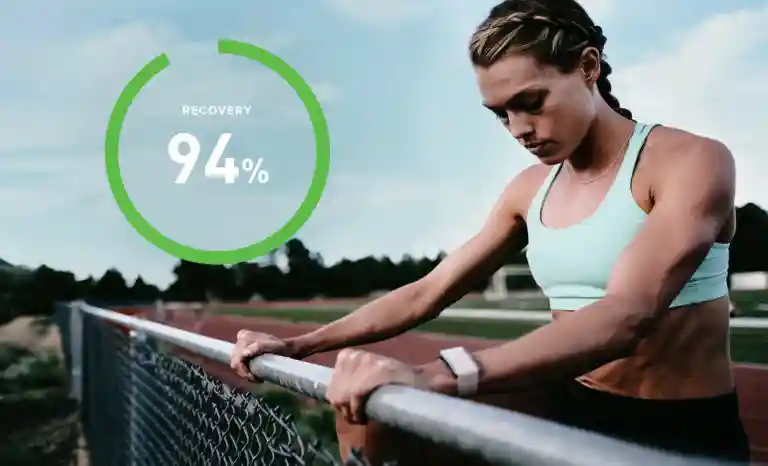 Colleen Quigley green WHOOP recovery