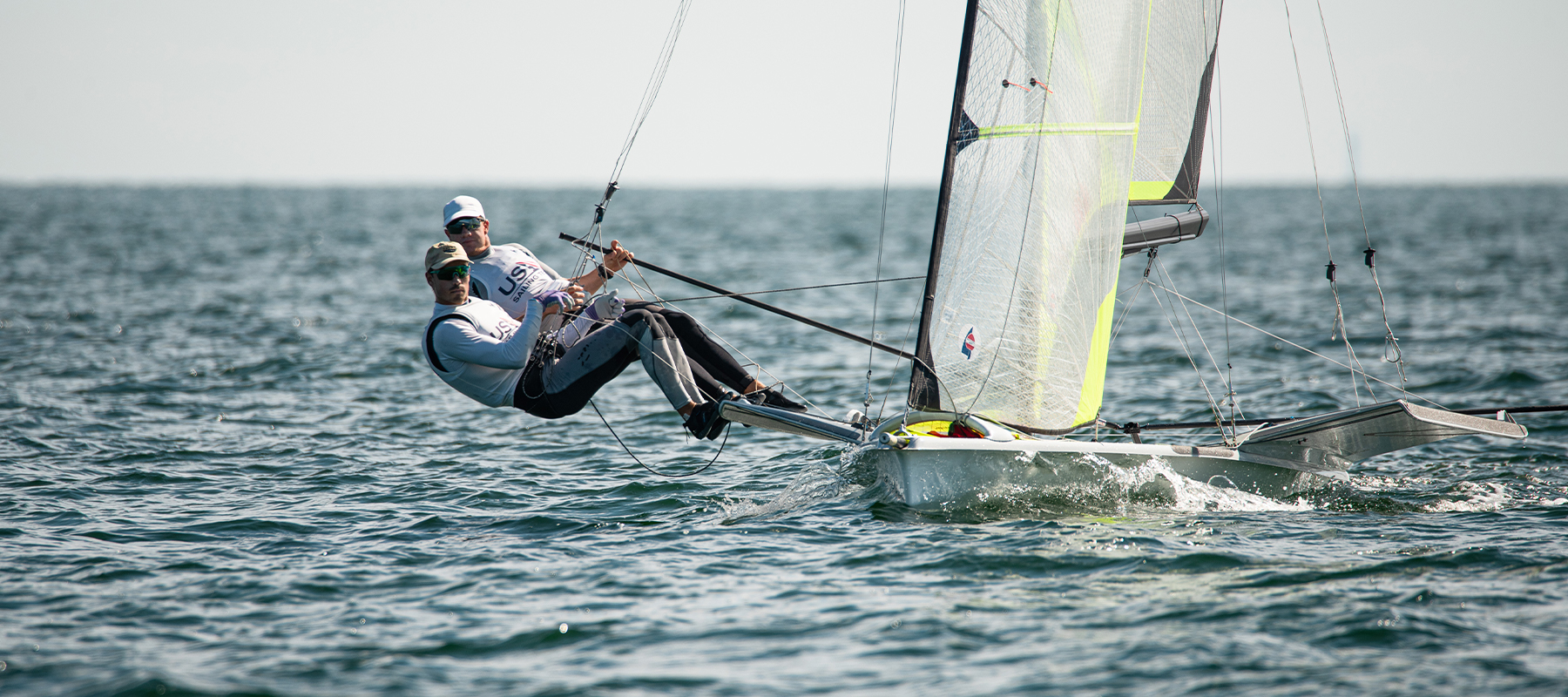 US Sailing Team Men's 49er Squad's Training | WHOOP