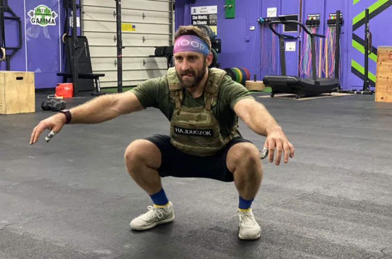 While doing 30 Murphs in 30 days, the air squats were the biggest challenge for Dr. Alex Hajduczok.