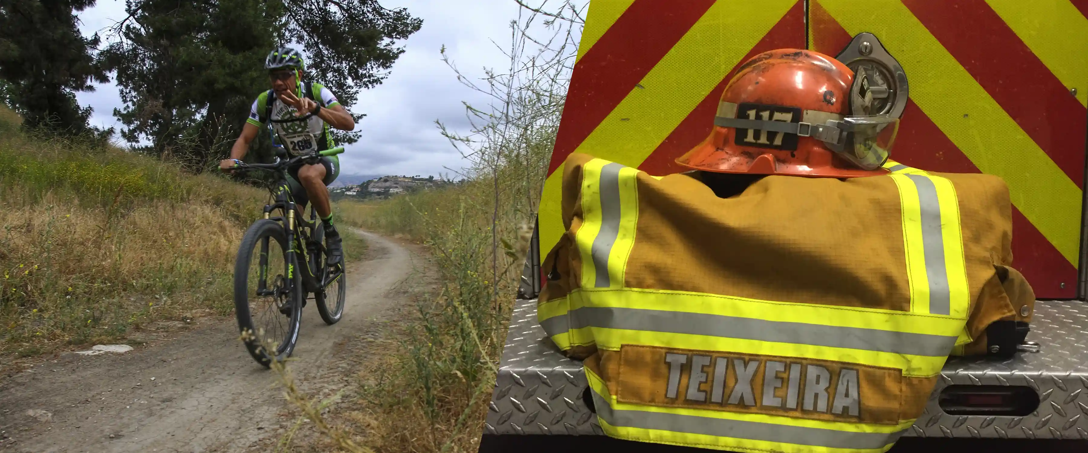 A Firefighter and Mountain Biker's Strain and Recovery Journey
