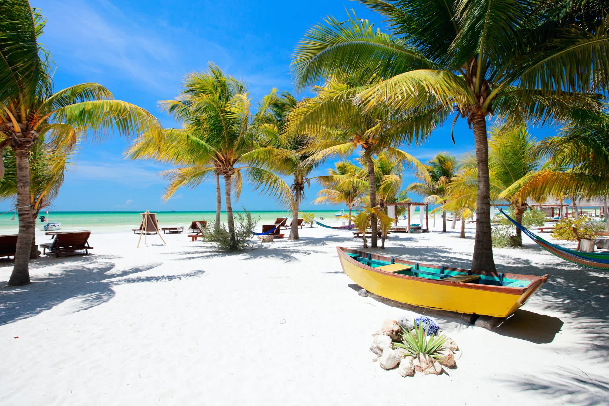 Insel Holbox in Mexiko