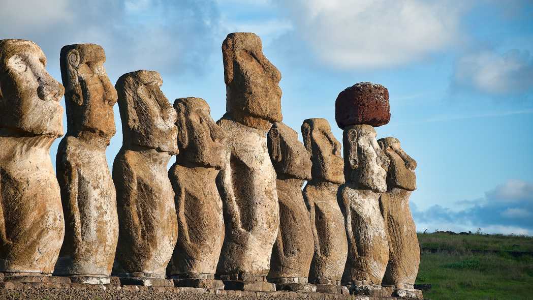 Statuen auf den Osterinseln, Chile