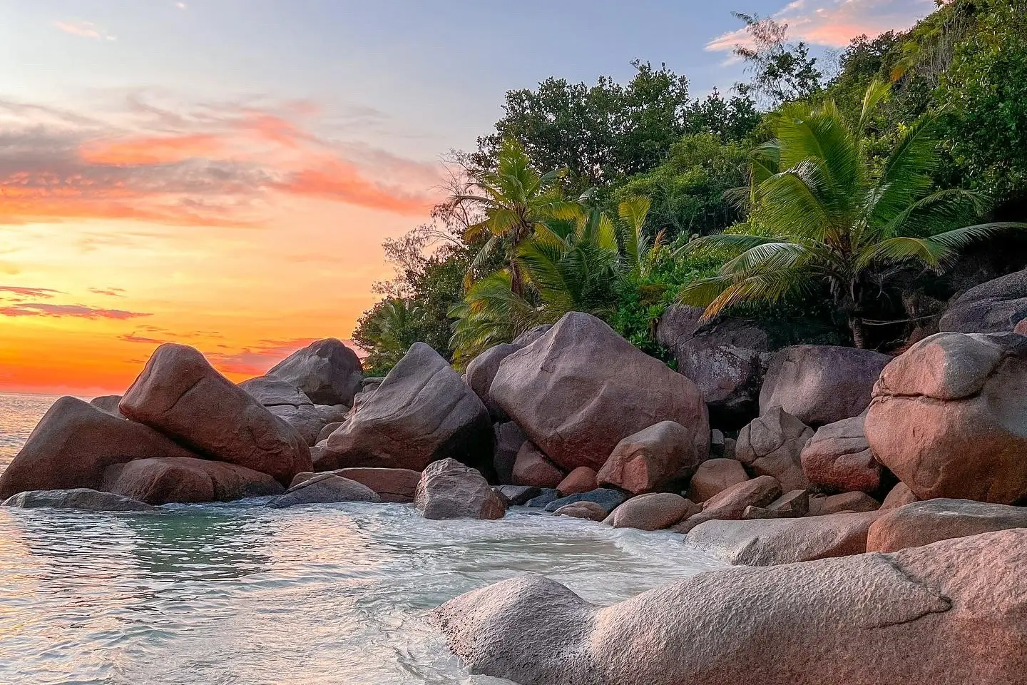 Seychelles, Katharina Wahnfried, Coucher de soleil Seychelles, Katharina Wahnfried, Coucher de soleil