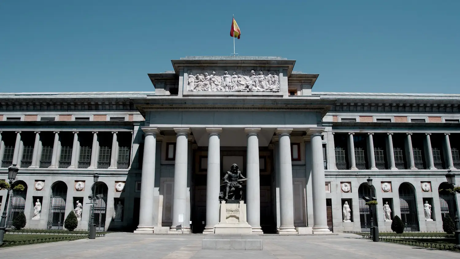 Spanien, Madrid, Prado-Museum Das berühmte Prado-Museum in Madrid, Spanien.