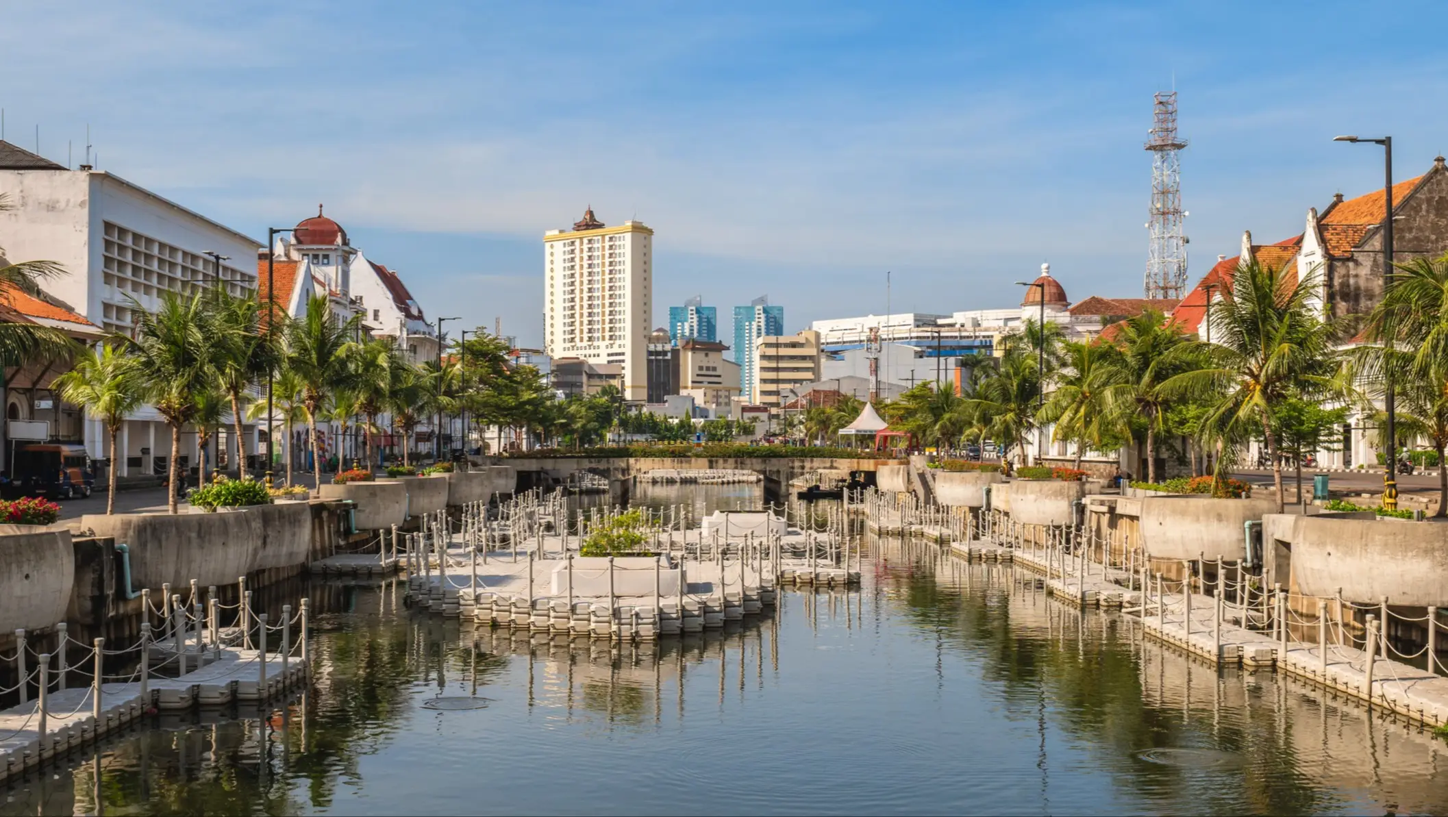 Kota Tua, la vieille ville de Jakarta, à Jakarta, en Indonésie.