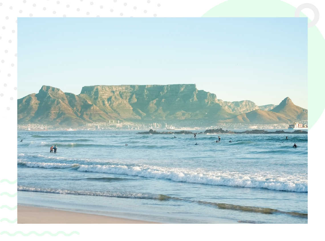 Saison du surf en Afrique du sud