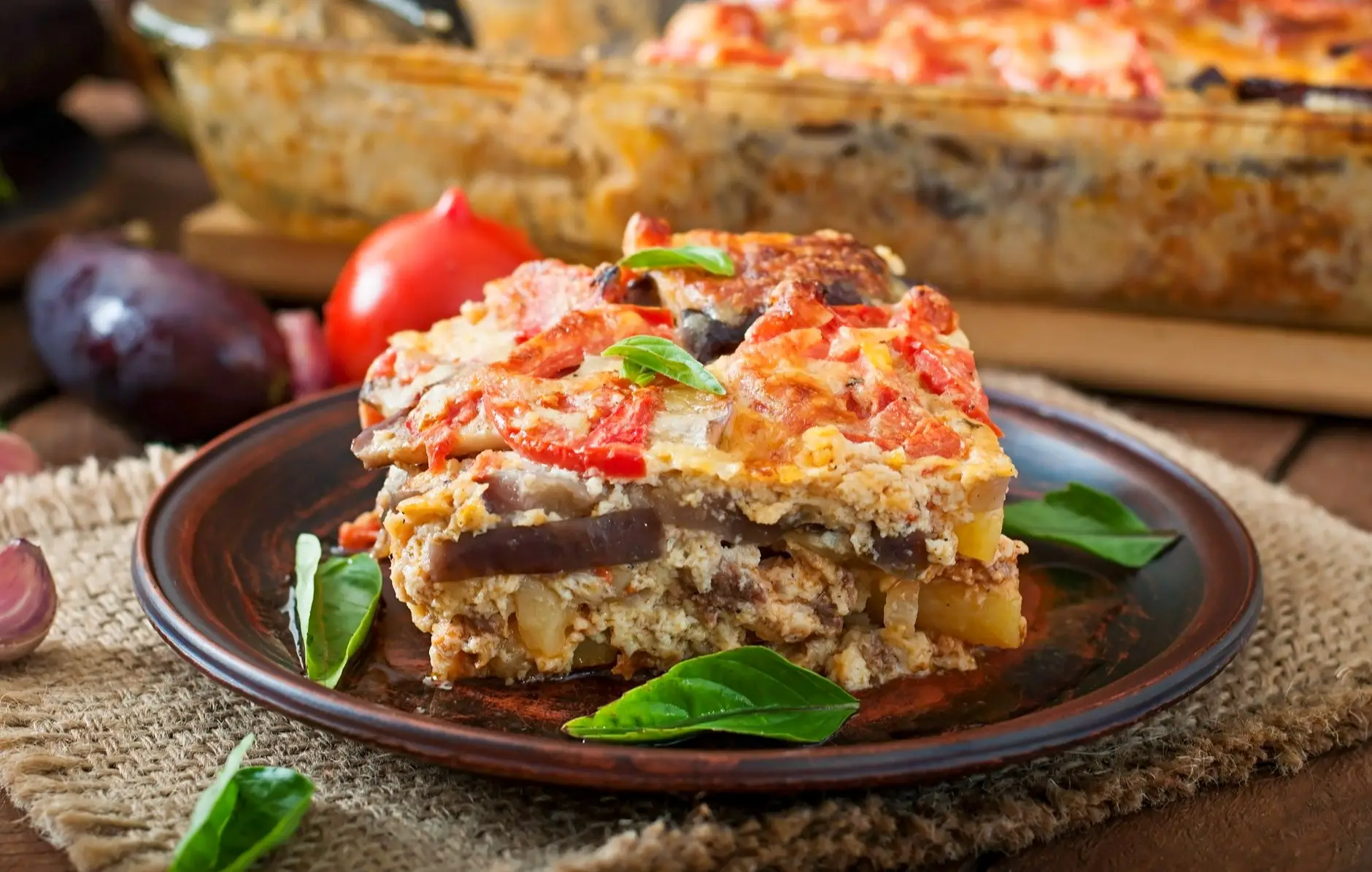 Moussaka - une spécialité grecque traditionnelle