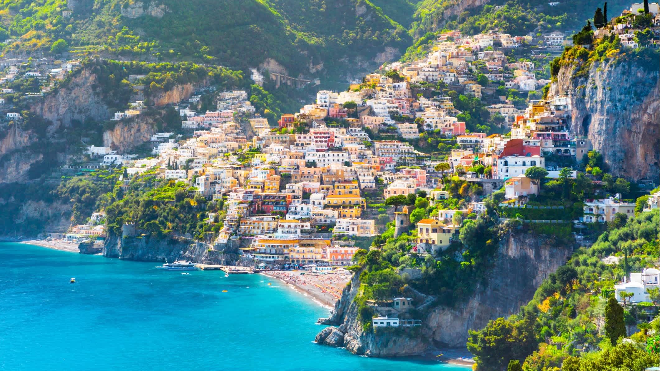 Photo de la côte amalfitaine à Almafi