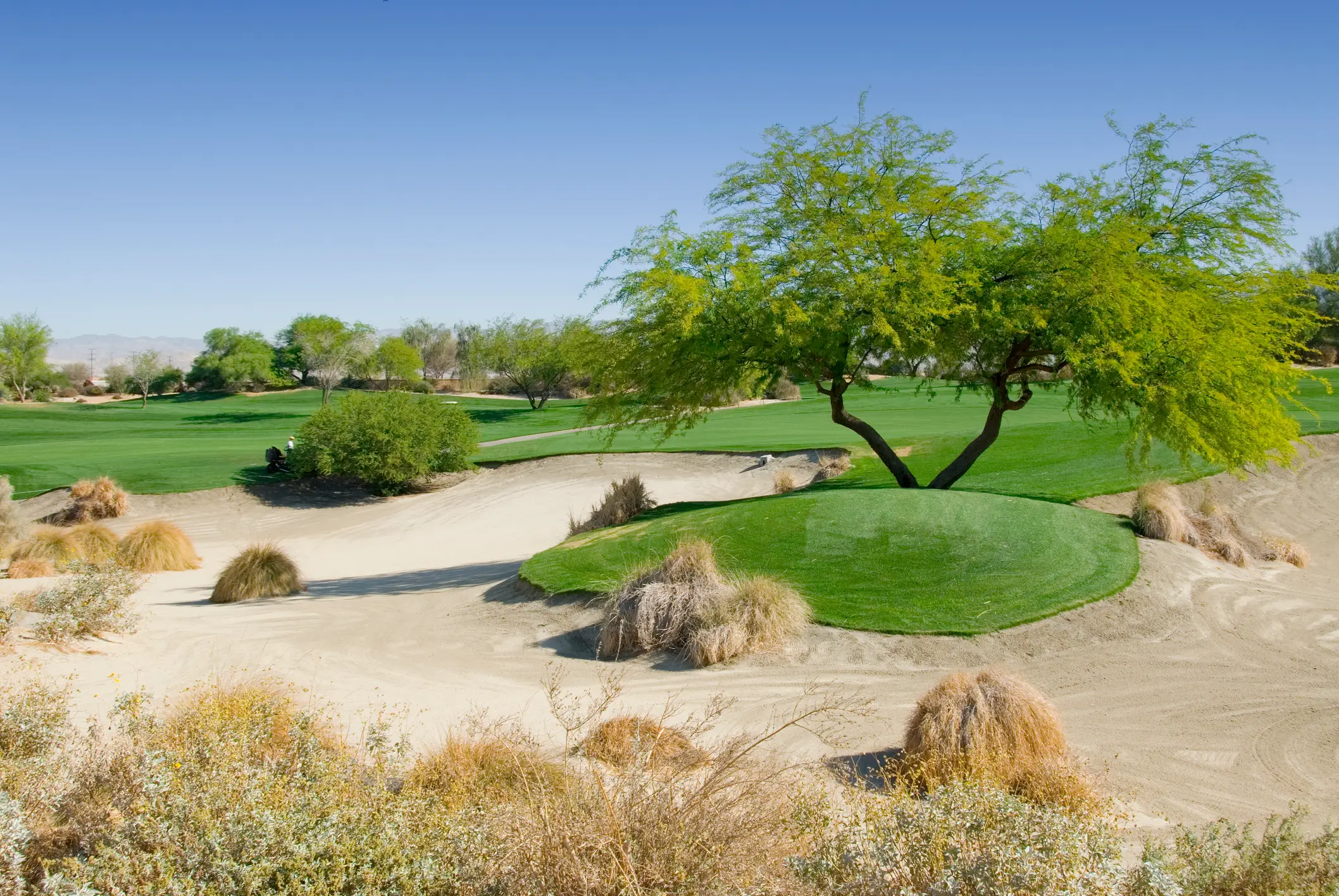 Saudi Arabia, Golfplatz Desert Golfplatz
