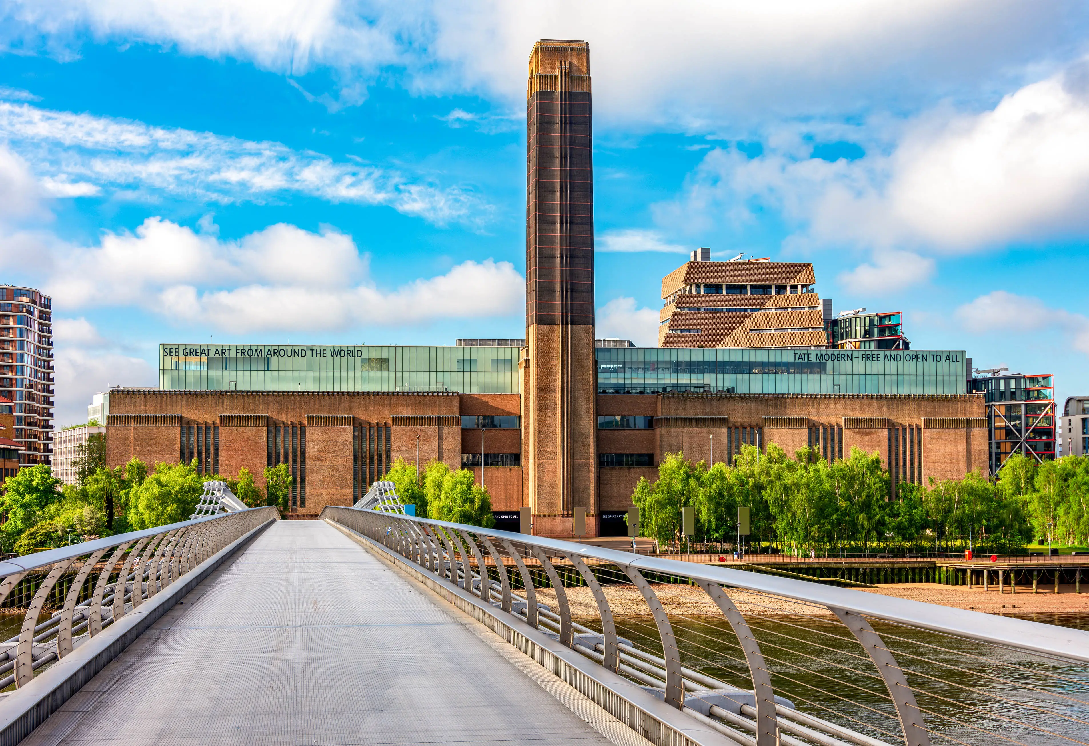 Tate Modern, Millenium bridge, Londres