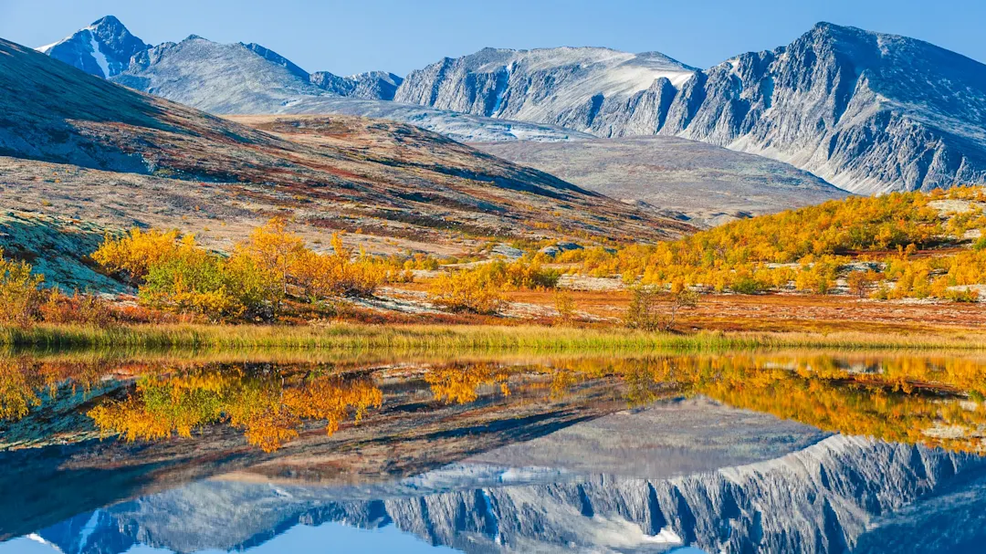 Paysage, Rondane, Norvege