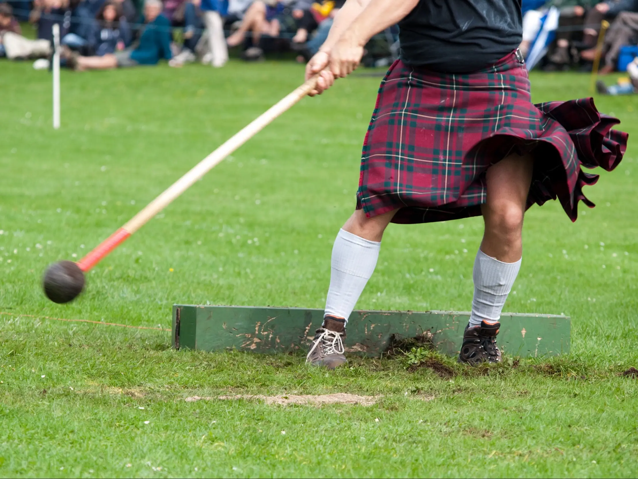 Schottland, Highlands, Hammerwerfen