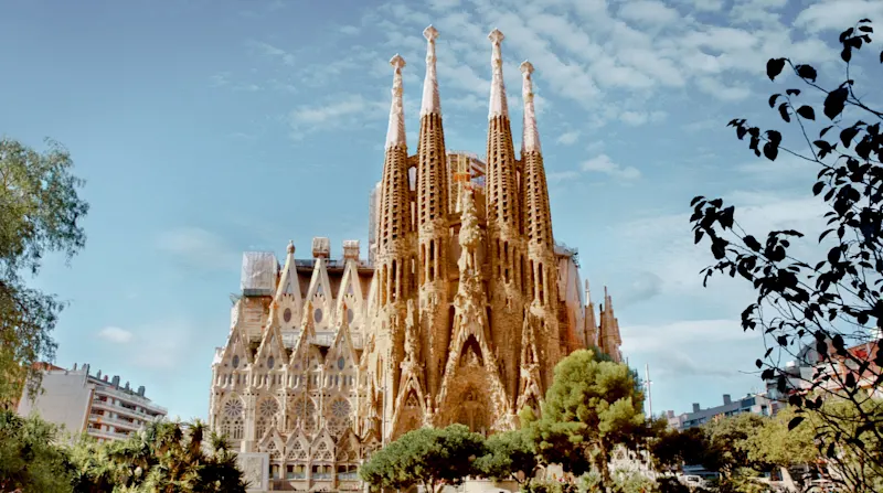 Sagrada Família Cathedral in Barcelona, Spain