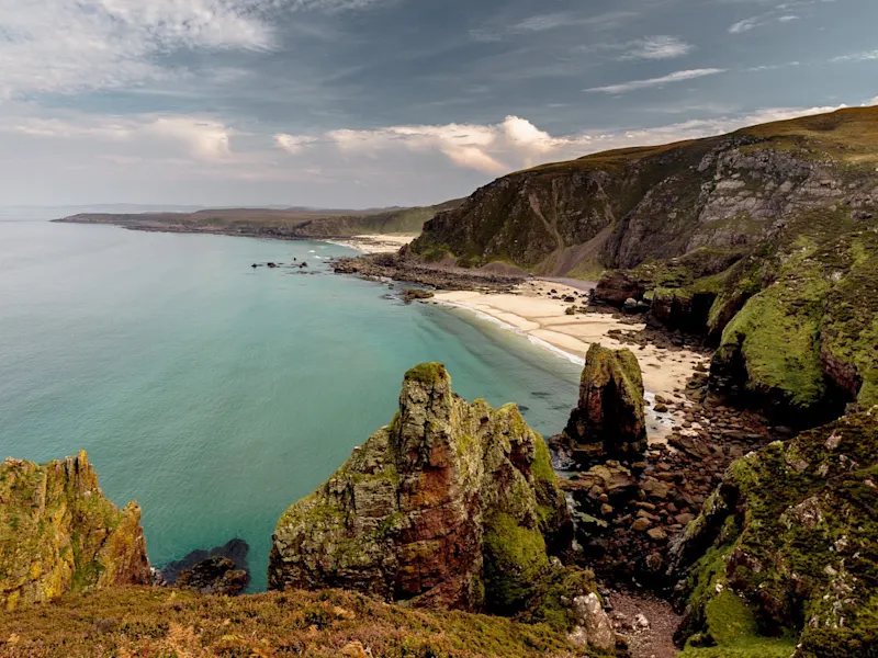 Wester Ross, Scotland Wester Ross in Scotland, a region of dramatic mountain landscapes, stunning coastlines and tranquil fjords