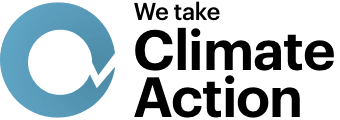 Logo de l'initiative Climate Action, Tourlane