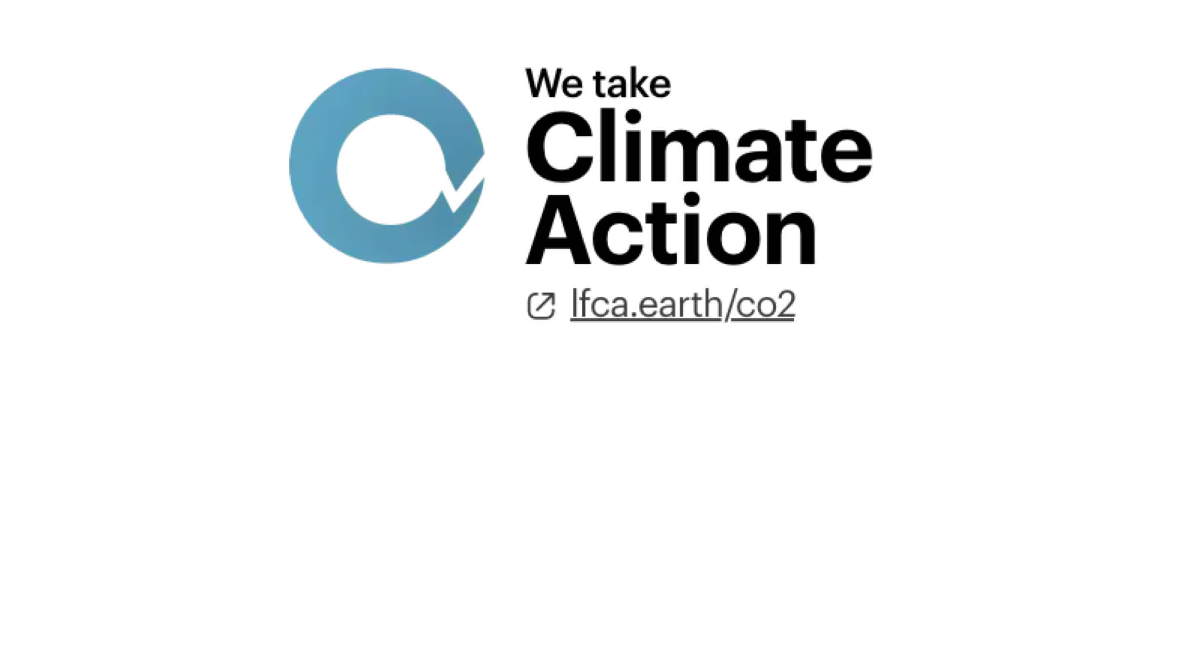 Logo of the Climate Action initiative, Tourlane