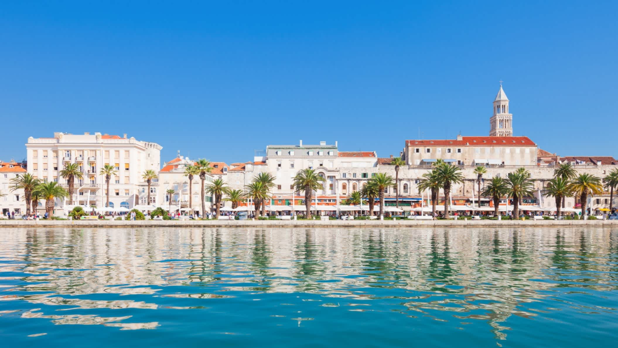 Vue sur la ville de Split, Croatie