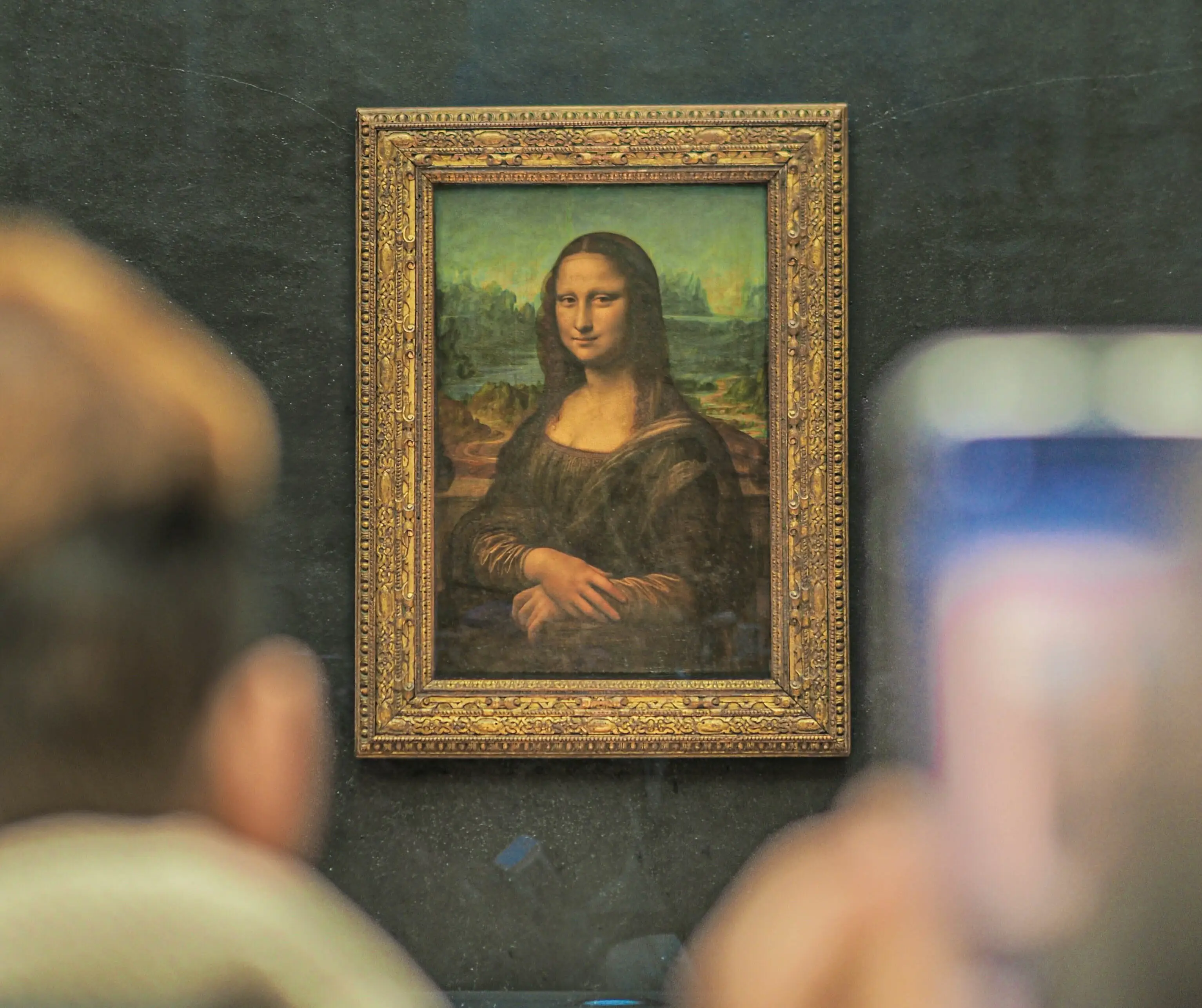 Mona Lisa painting, Louvre