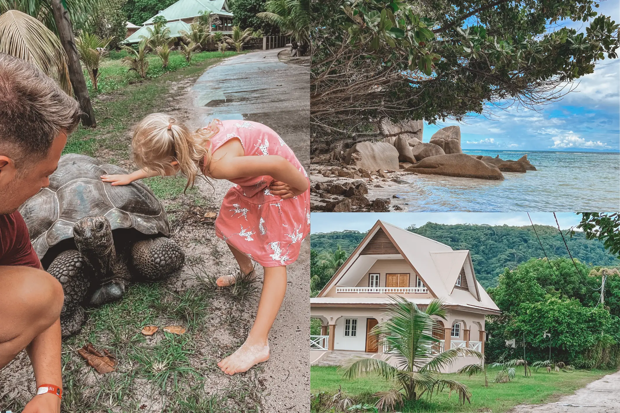 Seychelles, La Digue, Katharina Wahnfried Seychelles, La Digue, Katharina Wahnfried - Collage