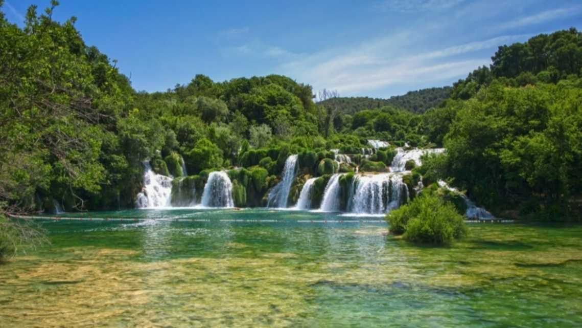 Wasserfälle im Krka-Nationalpark, Kroatien
