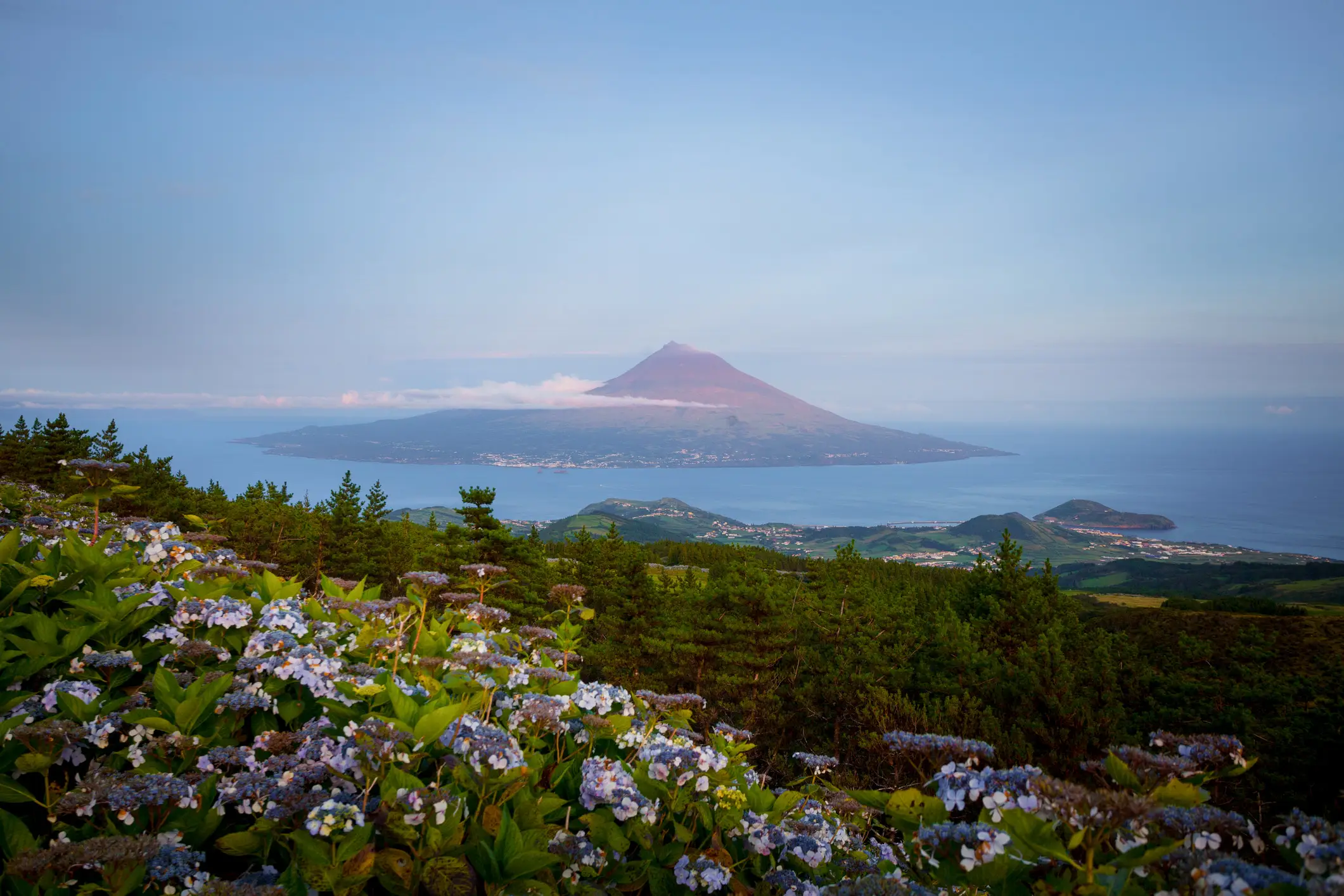 The view on Pico Island, Azores, Portugal

