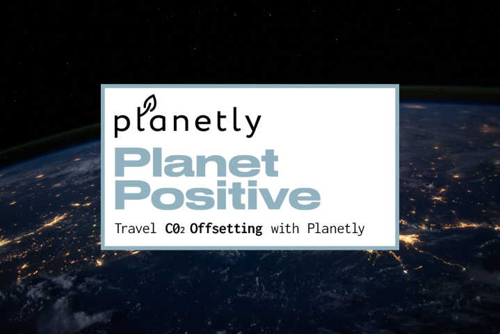 Logo for Tourlane offsetting partner Planetly 