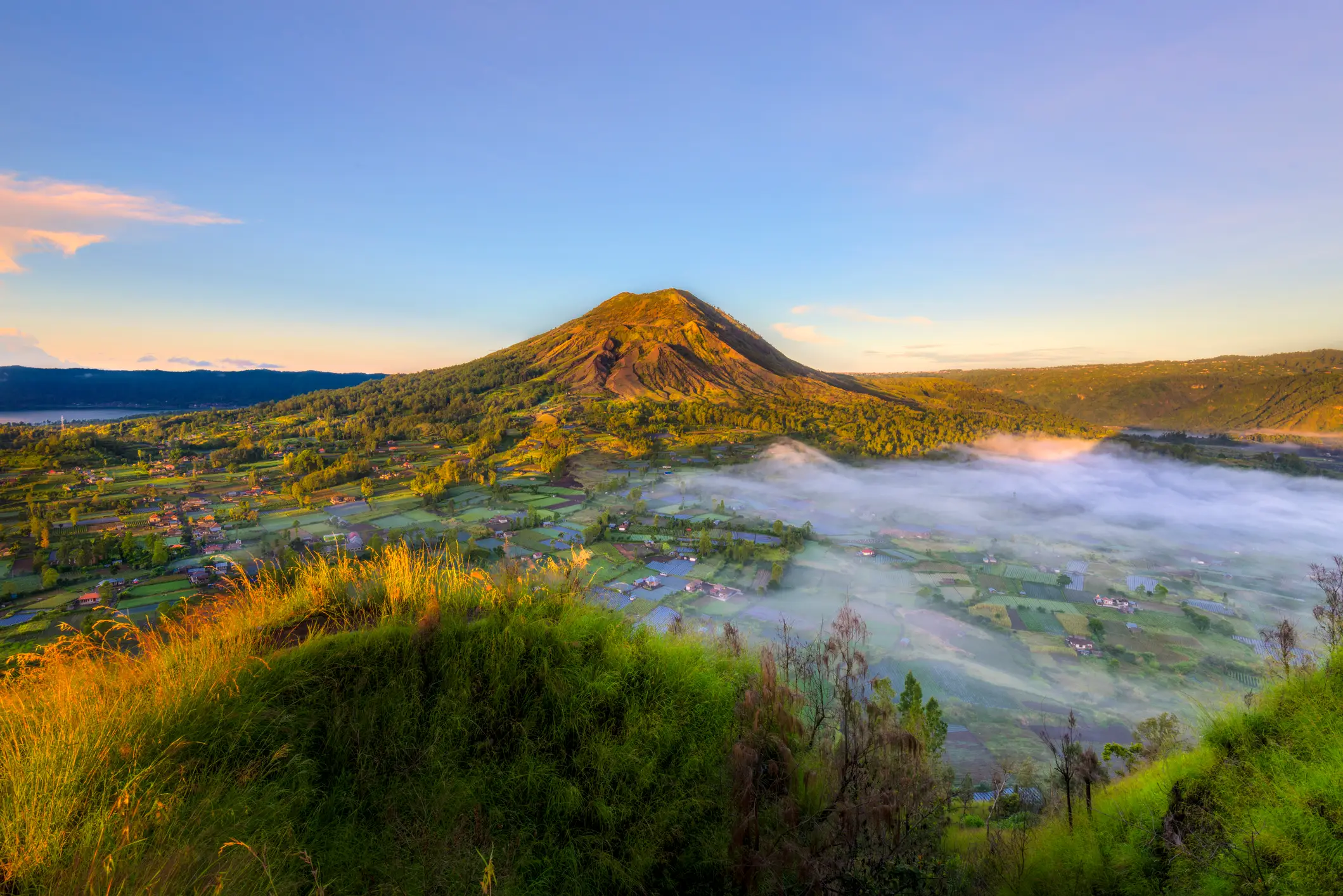 Indonésie, Bali, Mont Batur Mont Batur, Bali, Indonésie.