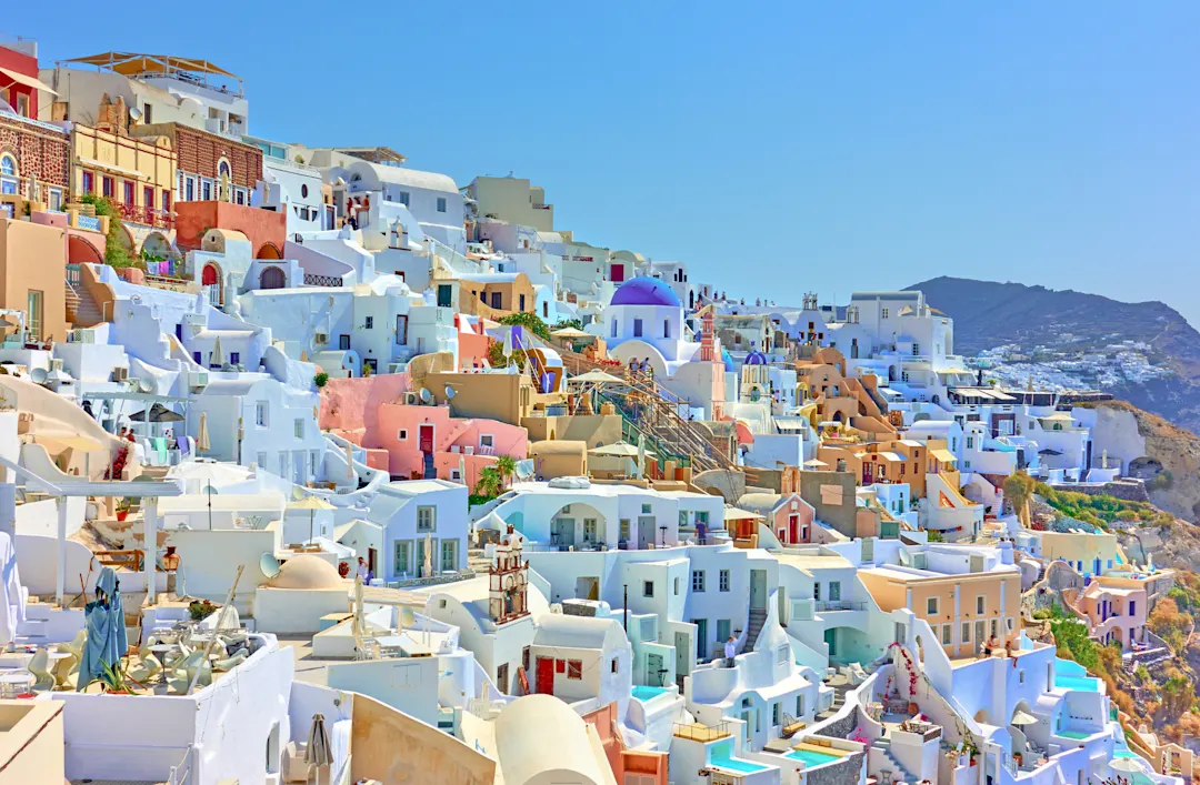 Panoramia Oia Stadt in Santorini