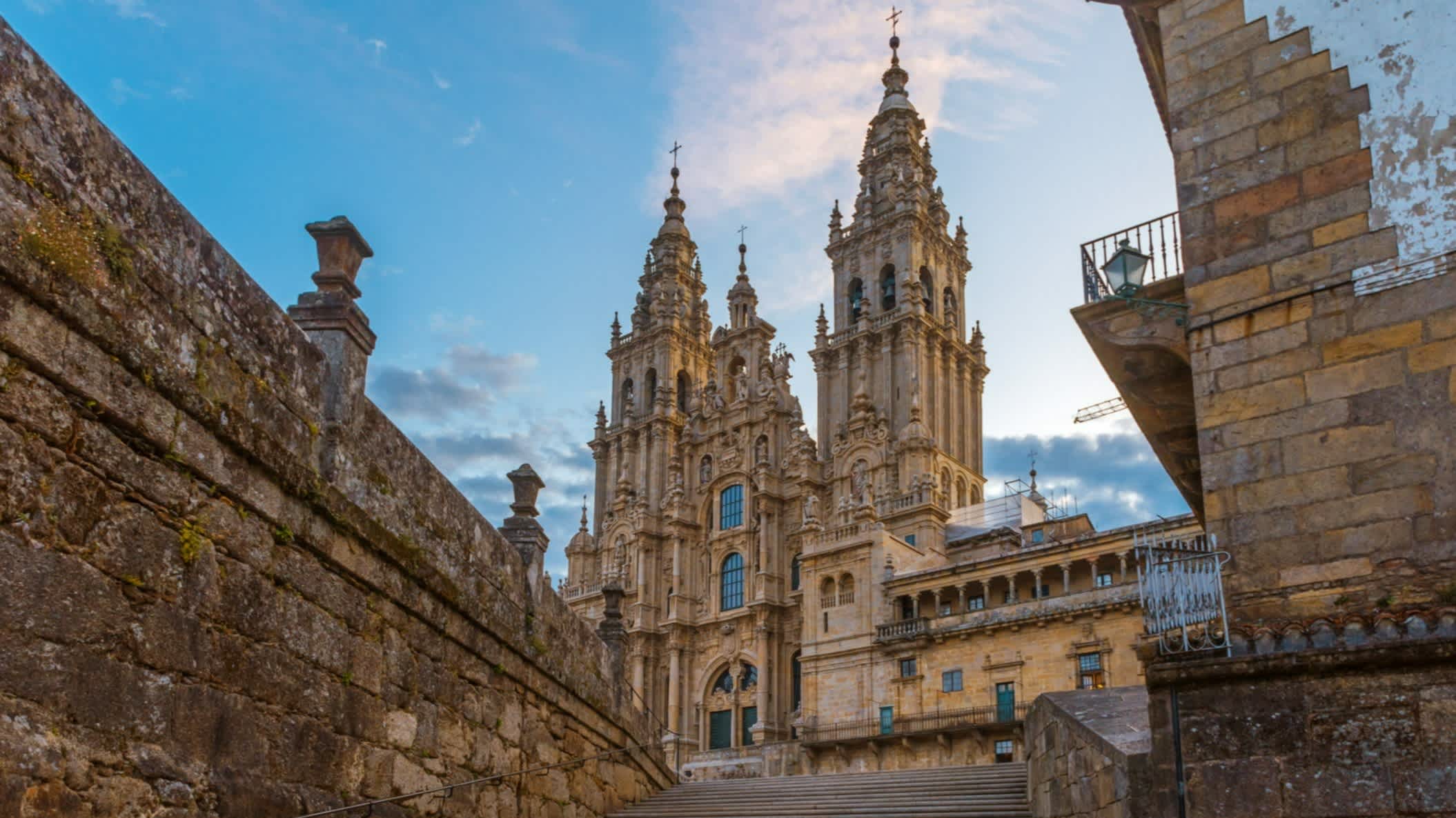 Cathédrale de Saint-Jacques-de-Compostelle, Galice, Espagne