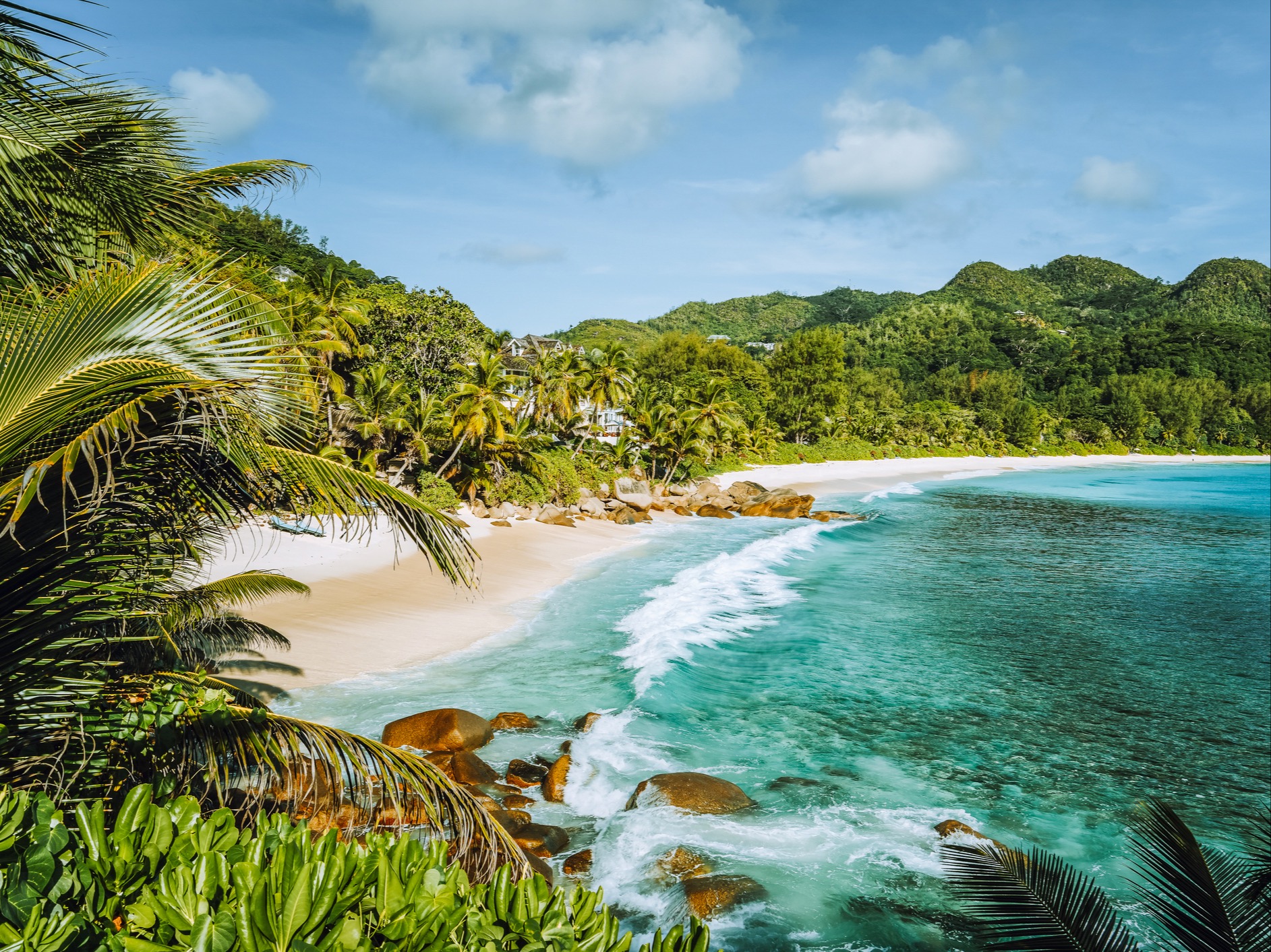 Spannende September Seychellen Wetter Fotosnull