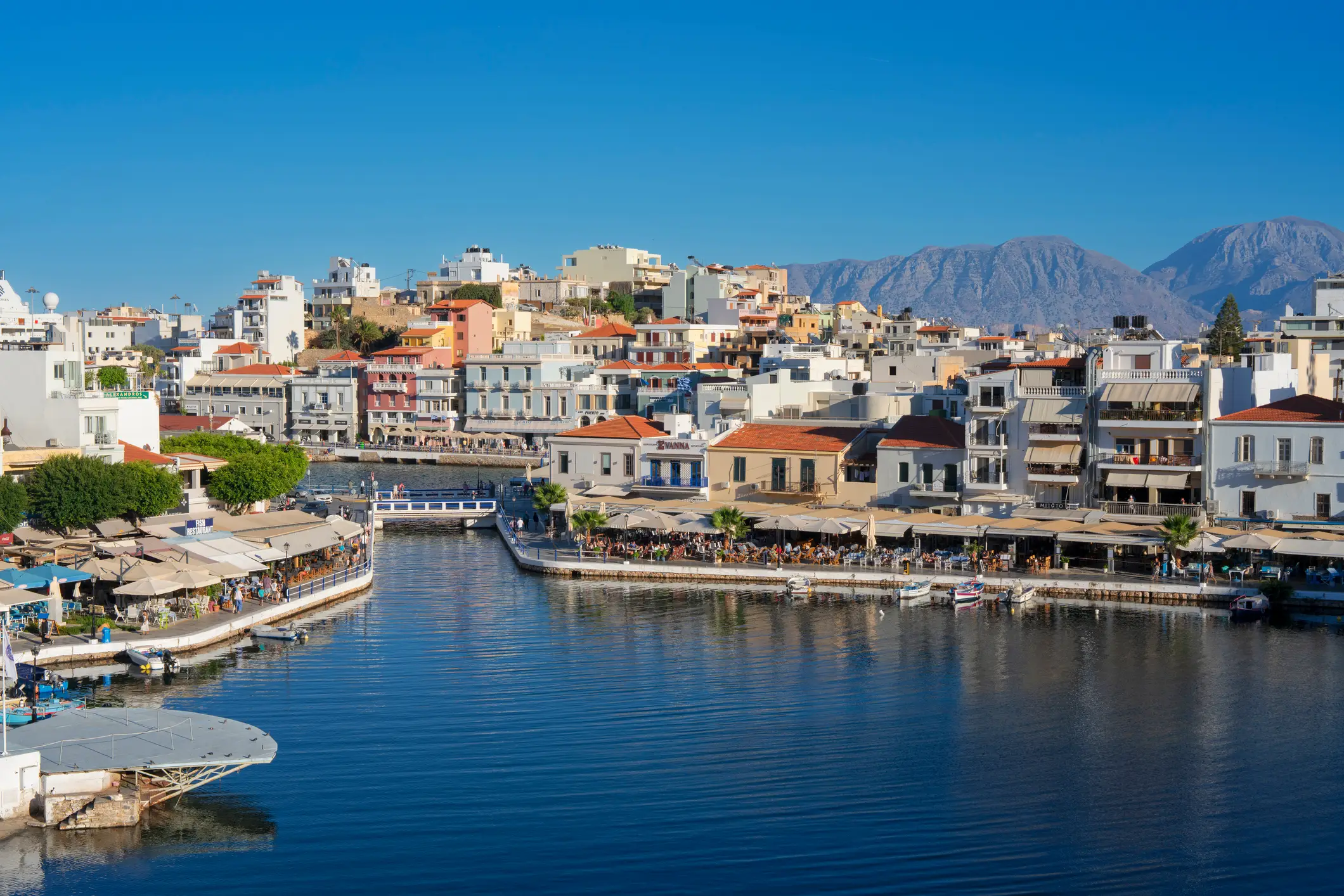 Agios Nikolaos, Kreta Die berühmte Stadt Agios Nikolaos auf Kreta