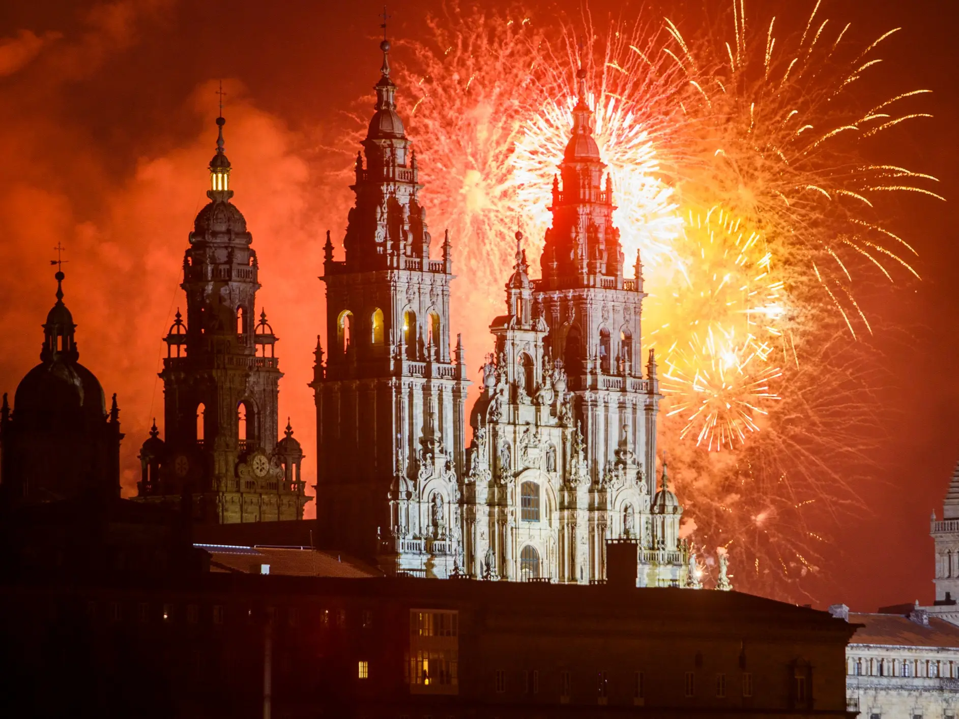 Santiago de Compostela, Spanien