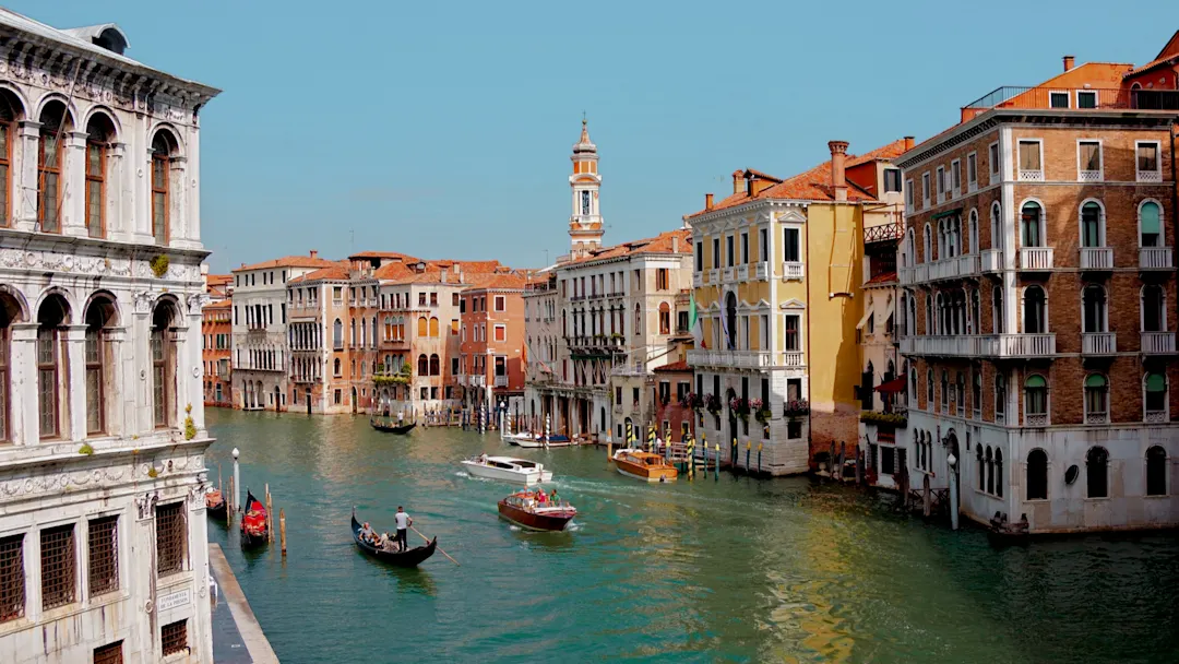 Venedig an einem sonnigen Tag.