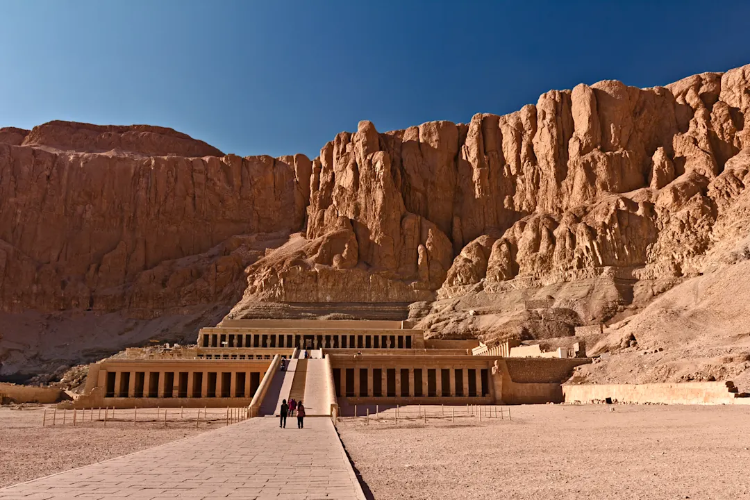 Königin Hatschepsut-Tempel, Luxor, Ägypten.

