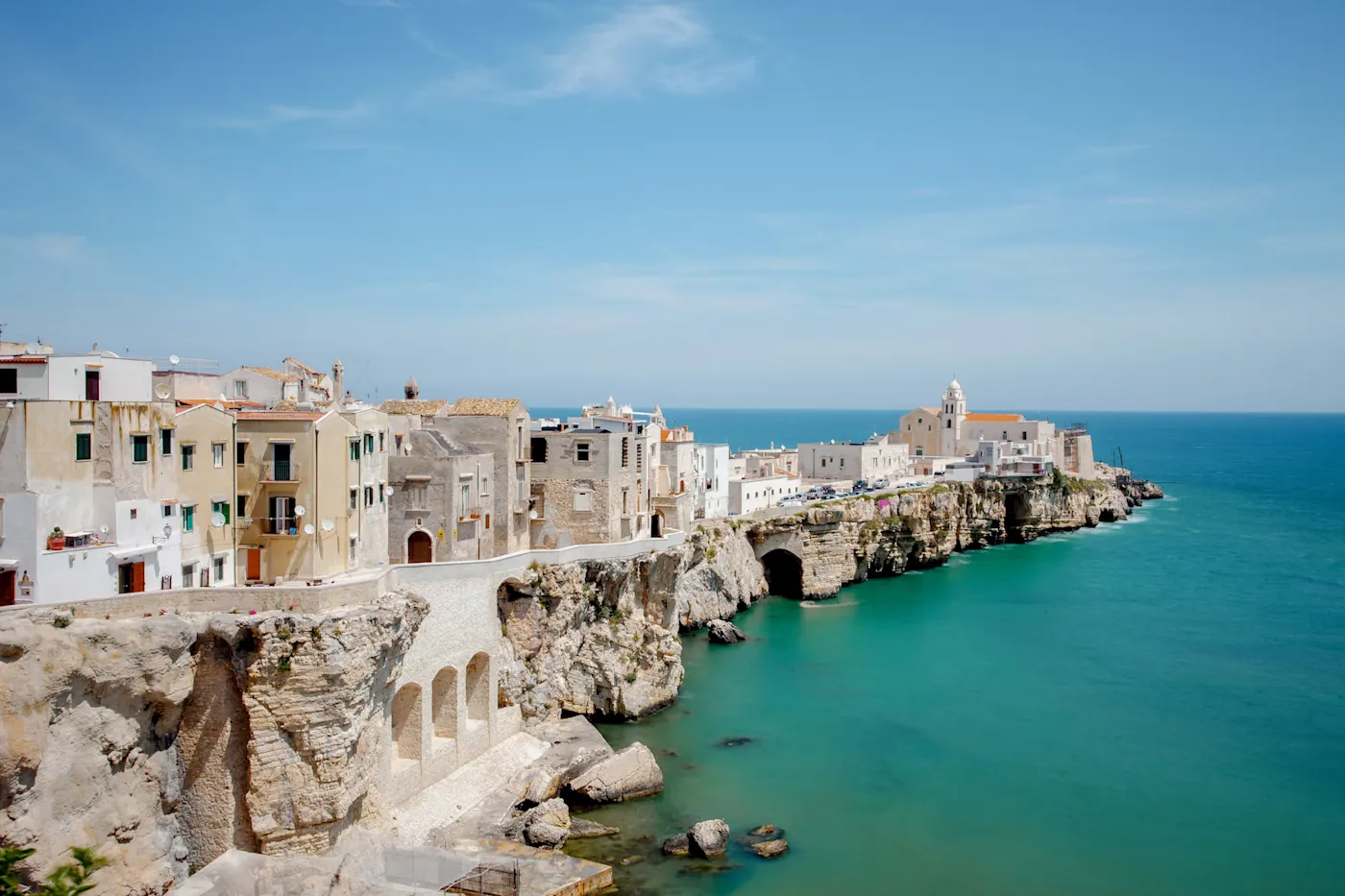 A picturesque coastal town on the Adriatic, famous for its old town on the cliffs, beautiful beaches and spectacular sunsets.