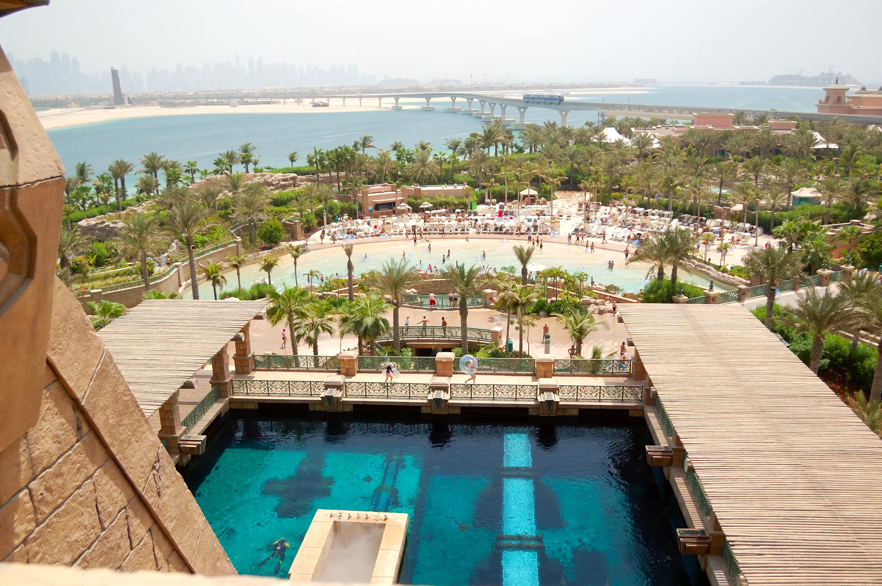 Wasserpark Atlantis the Palm hotel, Dubai, VAE