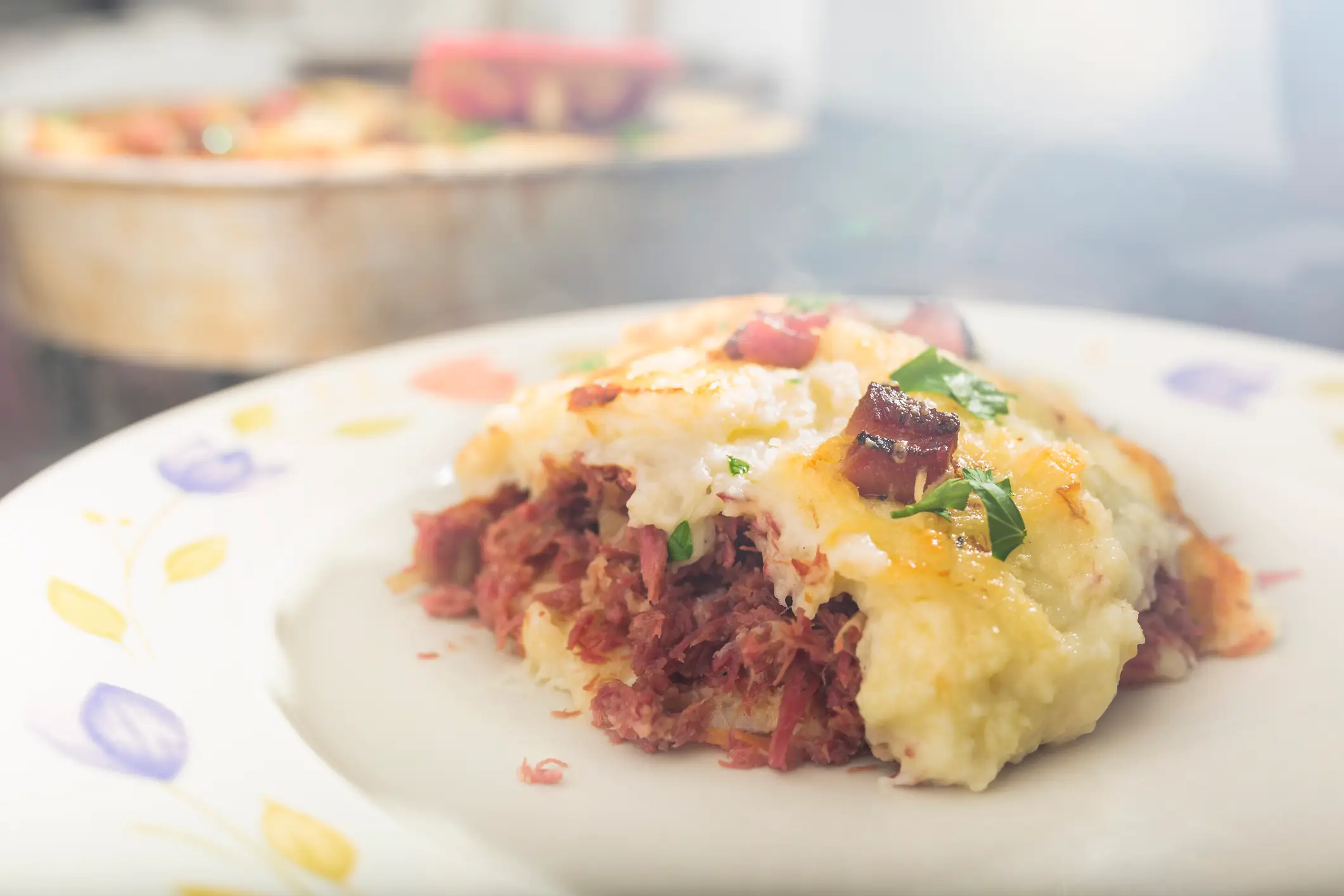 Tourte au manioc et au bœuf du Costa Rica
