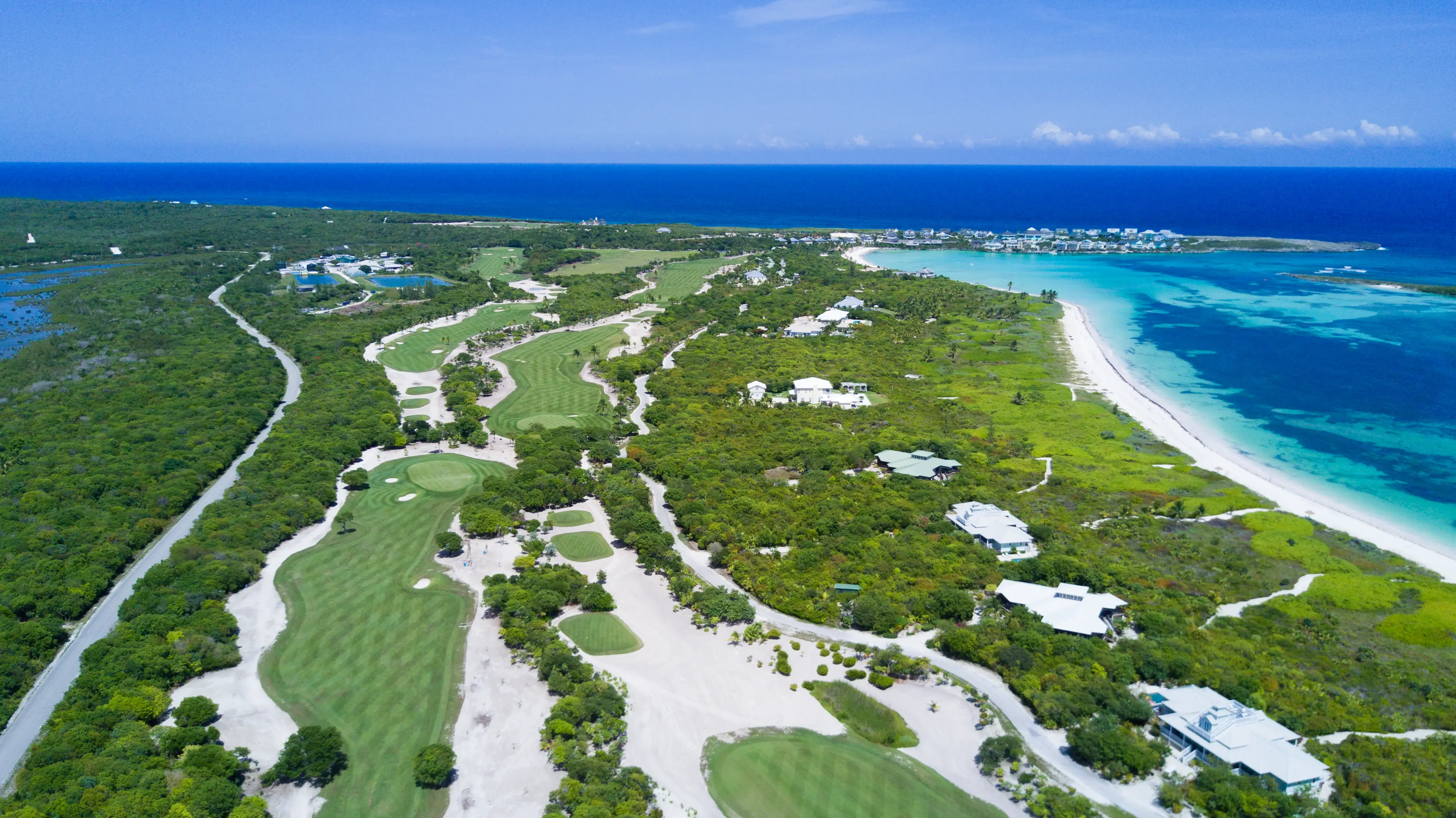 Bahamas, Abaco Club Der Abaco Golf Club auf den Bahamas.