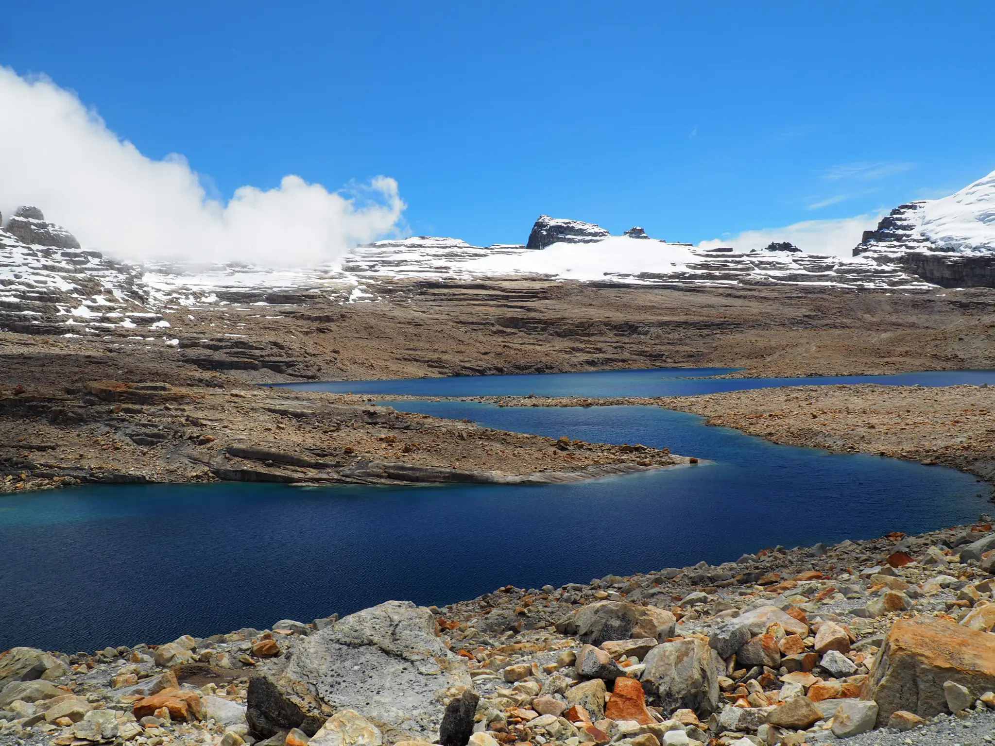 Kolumbien, El Cocuy Nationalpark Laguna Grande in der Sierra Nevada del Cocuy, Kolumbien