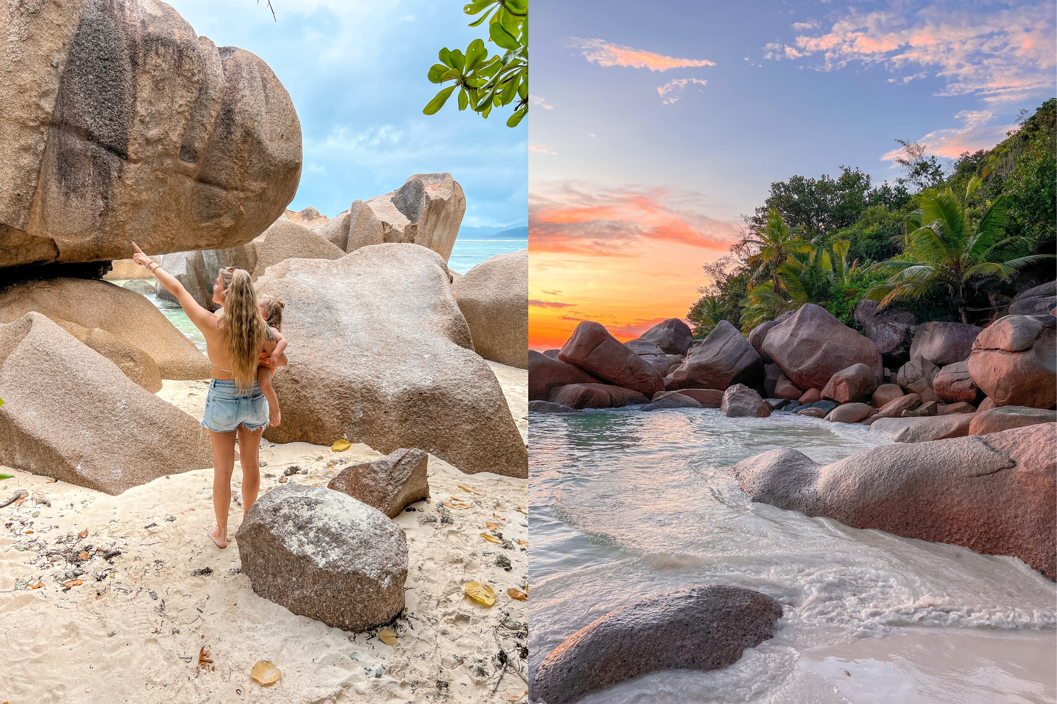 Seychelles, La Digue, Katharina Wahnfried - Collage