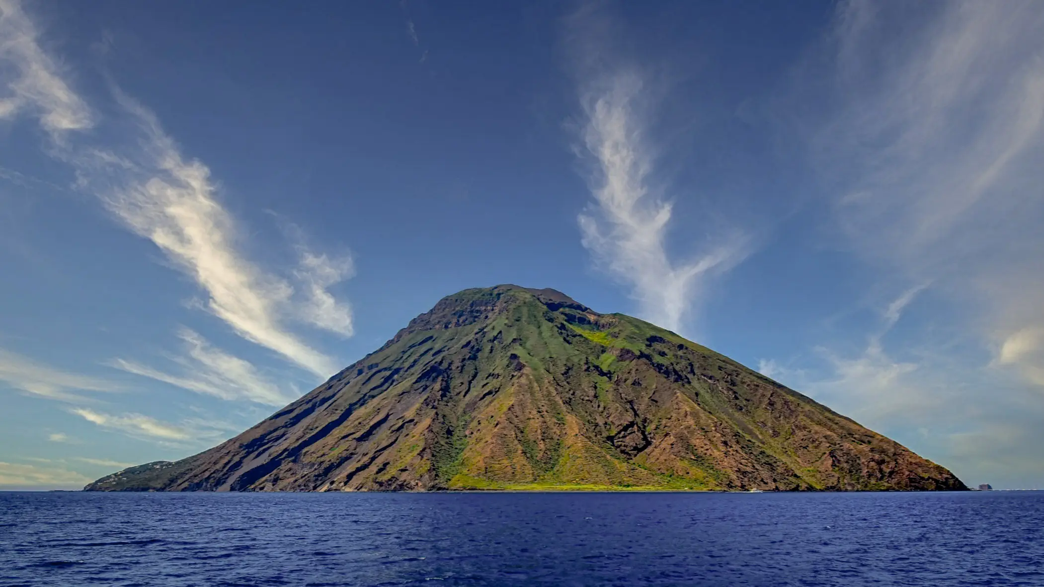 Stromboli volcano, Sicily