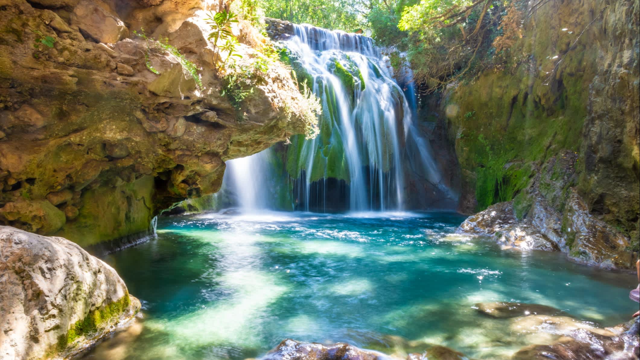 Parc de la cascade d'Akchour dans le parc national de Talassemtane