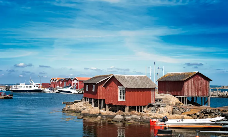 die Insel Knippla in Göteborg